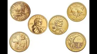 United States Sacagawea & Native American Dollars 2020-current - Dansco Album 8183
