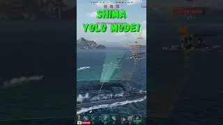 SHIMAKAZE YOLO MODE vs Petropavlovsk | World of Warships