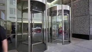 record Fullview Revolving Door - Manual Breakout Door Wings