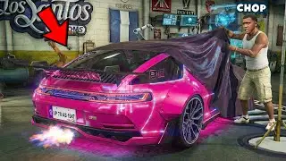 GTA 5 CHOP AND FROSTY BUY THE NEW DLC CAR UPDATE