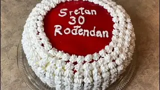 🎂Sladoled Torta sa Vocem. Ice Cream Cake. Perfect Birthday Choice 🍰