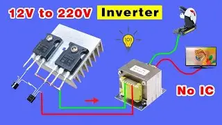 200 Watt inverter Banaye Bilkul Asan Tarike Se Nitin Crezy Technical how to do so what inverter