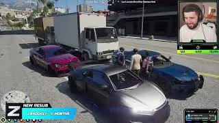 Tommy T Runs Into AJ Hunter & His Trainee Josh Kade Yezzir | GTA RP NoPixel 3.0