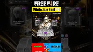 White jazz pant| free fire new bundle| ffnew event #ffeventtoday