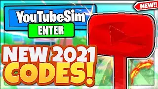 (2021) YOUTUBE SIMULATOR CODES *FREE BOOSTS* ALL NEW OP ROBLOX YOUTUBE SIMULATOR CODES!