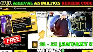 FREE FIRE REDEEM CODE TODAY  JANUARY REDEEM CODE FREE FIRE | FF REDEEM CODE TODAY 18 JANUARY 