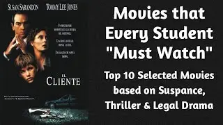 Top 10 Films For Law Students | Top10 Law Related Movies | Movies on Suspense Thriller & Legal Drama