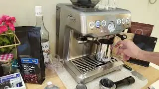 شرح تنظيف ماكينة القهوة breville barista