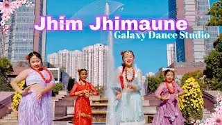 Jhim Jhimaune Aankha Girls Dance Cover | Nepali in Hong Kong | GDS