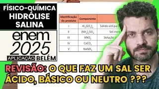 ✏️ENEM 2025 BELÉM | O plantio do feijão requer solos que apresentem fertilidade de média a alta, pH