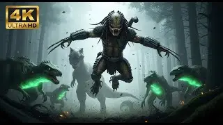 🎬 PREDATOR vs GREEN LIZARD MONSTERS | Brutal Jungle Hunt | Cinematic AI 4K 2026#WorldApexArena