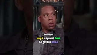 Jay-Z explains how he got his name