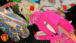 Dragons react to christmas 🎄🎅 #unique #cool #christmas #viral #dragon #santa #dragons #fyp