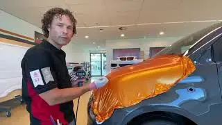 Avery Supreme Wrapping Film - How to handle, avoid and remove tension in the film.