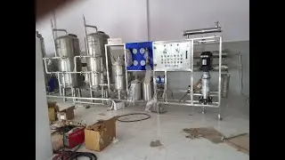 Industrial RO water treatment plant Demo, for purchase call 8604158000 commercial ro plant Working