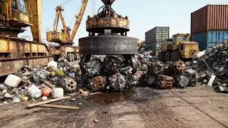 Epic Magnet Pulls | Real Scrap Metal Lifting Sounds