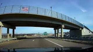 Driving along I-44 East in Missouri