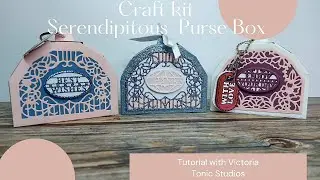 Tonic Studios- Craft Kit- Serendipitous Purse Box