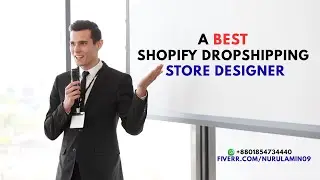 Shopify Dropshipping Store Design | Create Profitable Shopify Website with Expert #dropshipping