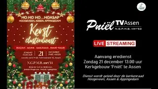 Livestream PniëlTV Assen | Clusterdienst (4e Advent) 21december 2025 | Aanvang 13.00 uur