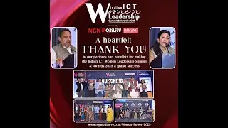 🌟 A Historic Success at the 1st Indian ICT Women Leadership Summit & Awards 2025!