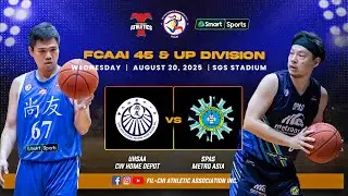 LIVE: Fil-Chi Athletic Association Inc.: UHSAA CW Home Depot vs SPAS Metro Asia