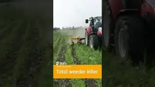 BUSA KS Rotary row-crop cultivator- The Total Weed Killer Machine! #shorts #agriculture