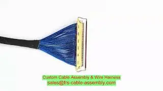 JST Zer-04V-S Flexible Rg6 Cable J11Df-20V-Kx Electrical Interconnect Cable Harness Gt-Btp25006-0550