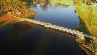 Twin Hills Park - Aerial Drone Footage Crestview FL