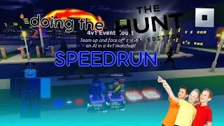 i decided to join the hunt now so lets speedrun it