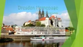 Dresden Homepage Webdesign