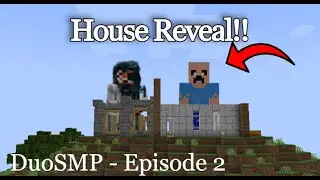 Revealing the first floor! | DuoSMP | Ep 2