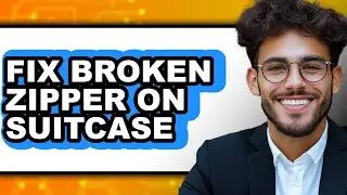 How to Fix a Broken Zipper on Your Suitcase