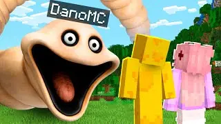 Me Transformé en HUNGRY WORM para Trollear a Mis AMIGOS en Minecraft...