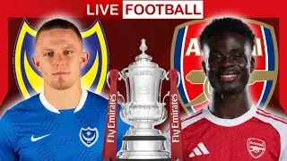 PORTSMOUTH VS ARSENAL | LIVE FA CUP 3RD ROUND | ALTERNATIVE COMMENTARY | FULL MATCH LIVE TODAY