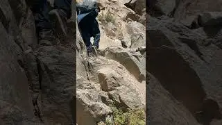 The most dangerous place ☠️#hiking #dangerous #mountains