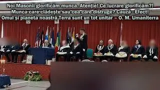 As Masons to protect life and Earth * Umaniterra Masonic Order * The Universal Masonic Alliance AUM