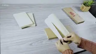 Creating Unique Wall Shelves from Cardboard  DIY Cardboard Wall Rack Ideas_R