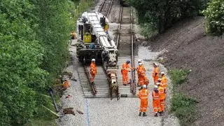 RARE Track Replacement at Signal GB 872 on 7/8.06.25 - HD
