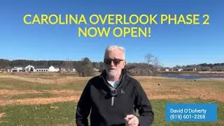 Carolina Overlook Phase 2... Selling Fast!!