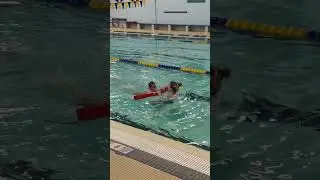🏊&zwj;♀️🩱🥽Toddler Swim Lessons are so important!  Juliette loves going to her swim class. #safety #swim