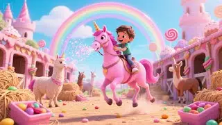 Candy Castle Dreamland | Magical Candy Song for Kids | Sweet Fantasy Rhyme for Toddlers