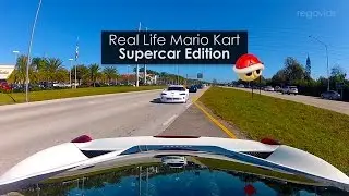 Real Life Mario Kart | Supercar Edition