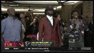 WOW: How did the Atlanta Falcons end drafting w/ UGA FREAK Jalon Walker?! | INCREDIBLE VALUE!