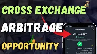 Cross Exchange Arbitrage | Free $200 Usdt Daily Profit