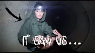 EXPLORING A HUANTED TUNNEL (INSANE) *Scary Unknown Animal encounter!