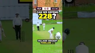 Village cricket match goes to the last ball&hellip; Part 2/3 🏏 #cricket #villagecricket #cricketmatch