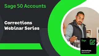 Sage 50 Accounts (UK) - Corrections Badge 2025 - #1 - Customers & Suppliers