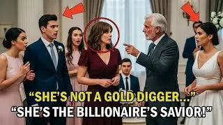 Stepmother Gets KICKED OUT of Wedding But Billionaire's Dad Saves Her