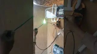 || solar panel DC current power cheking 🔥|| #solarpower #dcpower #viral #solarsystem #electrical